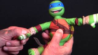 TMNT Sling Shout Turtles Instructional [upl. by Harwell]