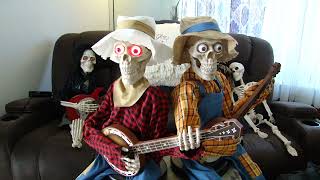 Magic Power Halloween Animated Dueling Banjo Skeletons Version 2 [upl. by Carmela22]