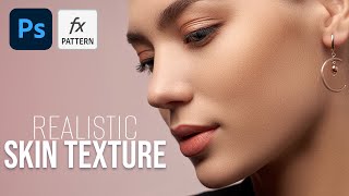 REALISTIC SKIN TEXTURE IN PHOTOSHOP USING A PATTERN  FREE DOWNLOAD [upl. by Scherle955]