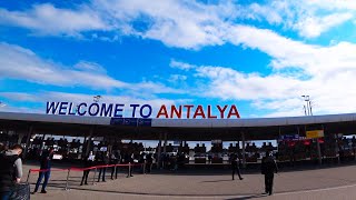 Flughafen ANTALYA Türkei 2022 1492 [upl. by Deibel]