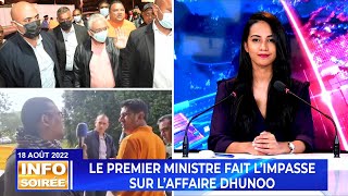 INFO SOIRÉE  « Pa vinn traver ek mwa mo patians limité » lance Pravind Jugnauth [upl. by Inigo962]