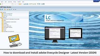 Effortless Guide Downloading and Installing Adobe LiveCycle Designer  Latest Version  2024 [upl. by Pepin]