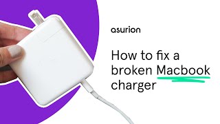 How to fix a broken MacBook charger  Asurion [upl. by Barker]