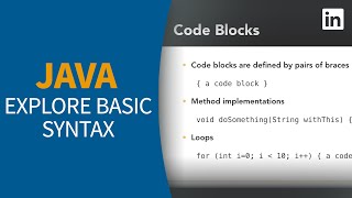 Java Tutorial  Explore BASIC SYNTAX [upl. by Arbua815]