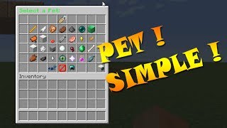 MINECRAFT  SIMPLEPETS 365  PLUGIN PREVIEW [upl. by Bourn]