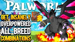 PALWORLD  Do This To Get Insanely Overpowered amp Every BREEDING Combination Palworld Tips [upl. by Ainiger515]