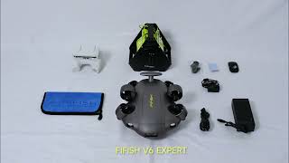 Unboxing a FIFISH V6 Expert Underwater Drone [upl. by Ecahc834]