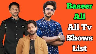 Baseer Ali All Tv Shows List  Indian Actor  Kundali Bhagya [upl. by Senecal]