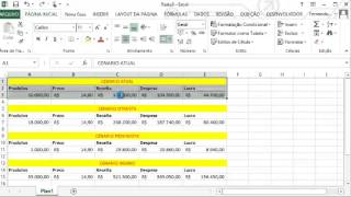 Como usar Cenários no Excel [upl. by Wyatt]