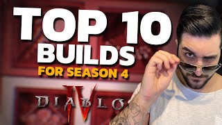 My Build Tierlist for Season 4  Diablo IV [upl. by Strader]