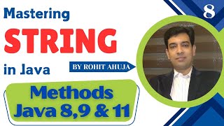 New Methods of String Class in Java 8 Java 9 and Java 11 join lines repeat strip [upl. by Tamma746]