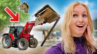 De PAARDENSTAL wordt helemaal GESLOOPT 😱❌ Vlog [upl. by Layor]