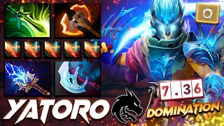 Yatoro Juggernaut 736 Domination  Dota 2 Pro Gameplay Watch amp Learn [upl. by Mahoney]