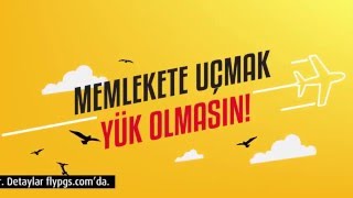 Pegasus Airlines  Ucuz Uçak Biletiyle Memleket hasreti bitiyor 1 [upl. by Dalt758]