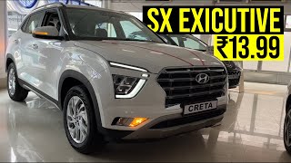 New Hyundai Creta SX Executive 2023 On Road Price Features Interior and Exterior Review [upl. by Nivrek]