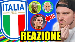 CHE SCHIFO LA MIA REAZIONE ai CONVOCATI NAZIONALE ITALIA EURO 2024 [upl. by Elyn]