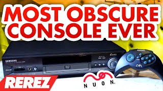 The Most Obscure Console Ever The Nuon  Rare Obscure or Retro  Rerez [upl. by Laband]