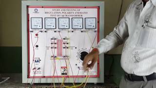 Polarity Test of Single Phase Transformer Hindi  Urdu [upl. by Latton834]