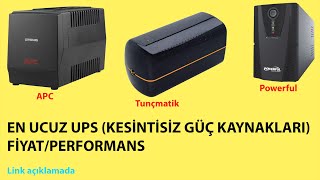 EN UCUZ UPS  KESİNTİSİZ GÜÇ KAYNAĞI  ÖNERİLERİ 2021 [upl. by Funk]