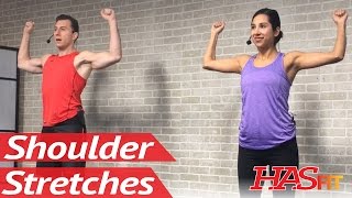 10 Min Shoulder Stretches amp Shoulder Pain Relief Exercises  Shoulder Stretching amp Mobility Stretch [upl. by Nasia193]