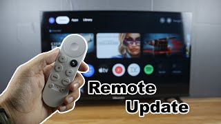 How to Check for Update Chromecast with Google TV Remote Control [upl. by Yatnoed]