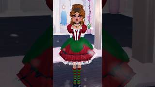 How to make Santas little helper in Dress to Impress✨️🎄 [upl. by Nattie]