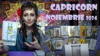 Capricorn Tarot Noiembrie 2024 Horoscop [upl. by Oric]