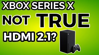 Xbox Series X Not REAL Hdmi 21 Because HDTVTEST Says So [upl. by Binetta]