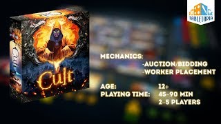 Cult Setup Preview on Tabletopia [upl. by Perreault786]