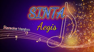 ♫ Sinta  Aegis ♫ KARAOKE VERSION ♫ [upl. by Esinnej]