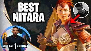 BEST NITARA IN THE WORLD  Deoxys Nitara vs ForeverKing Geras  Mortal Kombat 1 [upl. by Yarak]