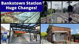 Bankstown Station Upgrade  Sydney Metro Update  Big Changes  Summer 2022 [upl. by Ayotna]