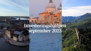 Investeringshjälpen  September 2023 [upl. by Aisylla942]