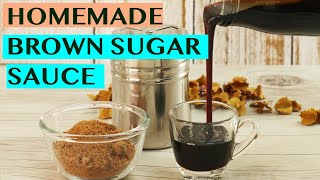 TRENDINGMAKING THE PERFECT BROWN SUGAR SYRUP FOR COFFEE amp TEA jarabedeazúcarmorena sirupgulamerah [upl. by Nani]