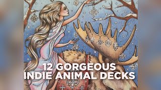 12 GORGEOUS INDIE ANIMAL DECKS 🦄🐱 YOU HAVENT SEEN BEFORE 🌼 [upl. by Annayram]