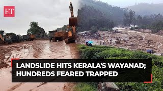 Massive landslide hits Mundakkai in Keralas Wayanad at least 7 dead hundreds feared trapped [upl. by Magocsi]