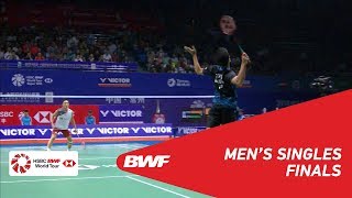 F  MS  Anthony Sinisuka GINTING INA vs Kento MOMOTA JPN 3  BWF 2018 [upl. by Garrett]