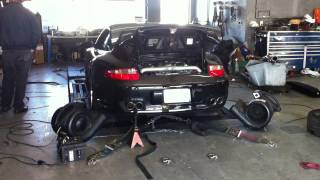 2007 Porsche 997 Turbo Dyno 1 [upl. by Niarda468]