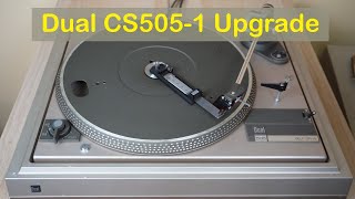 Dual CS5051 Turntable Ortofon OM20 Upgrade [upl. by Wendt]