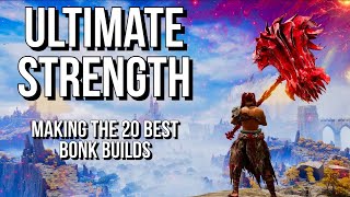 How To Make The 20 Best STRENGTH Builds  Elden Ring [upl. by Clevey]