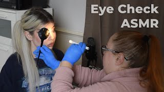 ASMR  Detailed Eye Exam Real Person Glasses Fitting  Doctor check up  Unintentional [upl. by Adnohs]