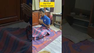 Day54 jaishreeram jaishreekrishna morningroutine vlog motivationfitness cyclingharekarishna [upl. by Mathre]