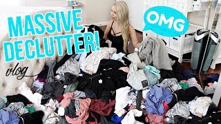 Massive Closet Declutter  Organization [upl. by Aivax]