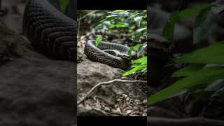 Difference between a venomous snake and a non venomous [upl. by Enait522]