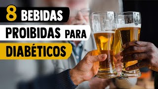 8 Bebidas PROIBIDAS Diabético e Prédiabetico pode beber cerveja [upl. by Leahcimrej599]