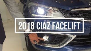 ciaz 2018 facelift  new ciaz 2018  ciaz delta and alpha  price features  models [upl. by Domeniga]