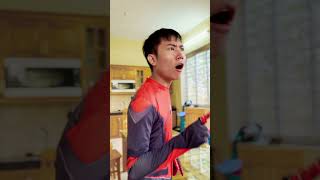 Magic pen makes SpiderMan disappear when the ink is erased shorts spiderman alphahero funny [upl. by Halik]