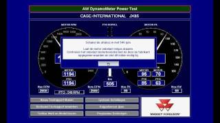 AW NEB400 Dynamometer Power Test software Demo [upl. by Monsour]