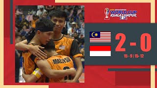 Sorotan Perlawanan Malaysia 20 Indonesia  SA  Berpasukan Regu 1  ISTAF World Cup 2024 [upl. by Casandra]