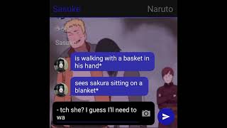 🖤Depressed Naruto Sasunaru Texting Story ep 5🖤 [upl. by Pancho]